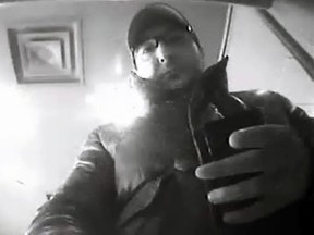 Police are looking to identify a man suspected of stealing $6,000 from a Kingston woman's pension account after she forgot her debit card in a bank machine in Kingston, Ont. on Saturday November 14, 2015.  Supplied Photo