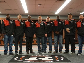 2016 RedBlacks coaching staff (submitted photo)