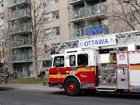 A man has been charged for several fires inside a highrise garbage room. Postmedia file photo