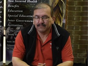 Chief Kurt Burnstick of the Alexander First Nation has been charged after an adult woman claims to have been sexually assaulted. John Lucas / Edmonton Journal