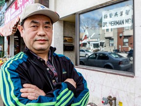 Sung Ma, 59, is a former patient of Dr. Herman Yip-Chi Ng. The doctor closed his practice at 629 Gerrard St. East in Toronto after The College of Physicians and Surgeons of Ontario found his clinic was so dirty it posed a serious — and potentially deadly — health risk to his patients. (Dave Thomas/Toronto Sun/Postmedia Network)