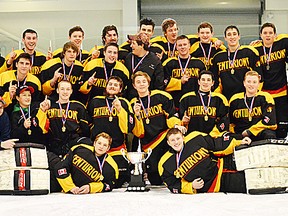 The Centre Hastings Centurions boys hockey squad is one of several Bay of Quinte teams competing in OFSAA championships next week.