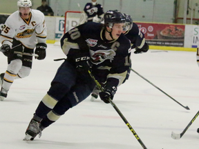 Saints captain Tyler Busch was named the AJHL's Most Dedicated Player, as the 20-year-old captain was a crucial part in Spruce Grove capturing yet another regular season title.