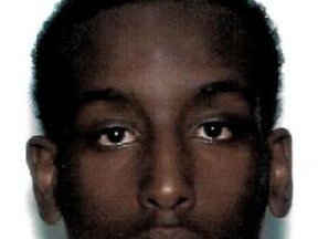 Abdullahi Abdikarim, 20, is wanted after shots were fired at a man in a vehicle March 4, 2016 in Lawrence Heights.