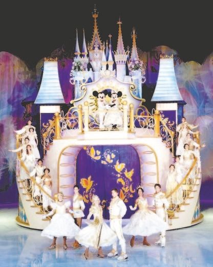 Local figure skating talents make brief stop home as part of Disney on