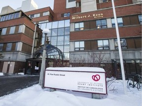The University of Ottawa Heart Institute. DARREN BROWN / OTTAWA CITIZEN