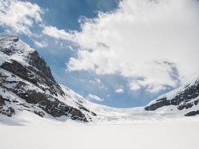 The Athabasca Glacier near the Columbia Icefield, outside Jasper, Alberta. CHRIS PALZAT/SPECIAL TO POSTMEDIA NETWORK