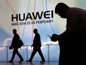 Scott Bradley, vice-president of corporate and government affairs for Huawei said between 55 per cent and 65 per cent of Huawei’s Canadian employees will be in Ottawa. Getty images