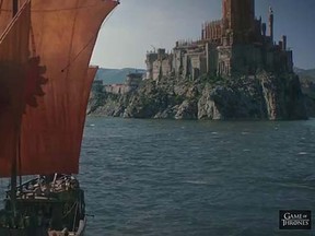 A scene from the season 6 trailer of Game of Thrones. (YouTube)