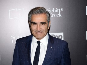 Actor Eugene Levy attends the 11th Annual New York Television Festival "Schitt's Creek" screening at the SVA Theatre on Thursday, Oct. 22, 2015, in New York. (Photo by Evan Agostini/Invision/AP)