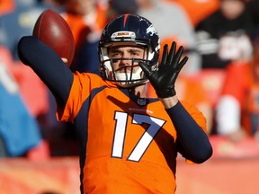 Quarterback Brock Osweiler has left the Super Bowl champion Broncos and signed with the Texans on Wednesday, March 9, 2016. (David Zalubowski/AP Photo/Files)
