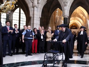 Mauril Belanger was Speaker of the House of Commons on Wednesday.