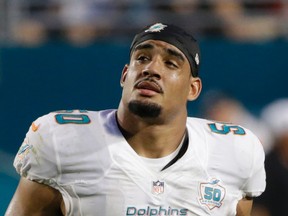 The Giants signed defensive end Olivier Vernon to a whopping $85 million over five years after the Dolphins rescinded his transition tag and made him a free agent. (Wilfredo Lee/AP Photo/File)