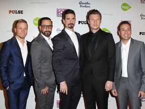 Brian Littrell, A.J. McLean, Kevin Richardson, Nick Carter, and Howie Dorough. (FayesVision/WENN.COM)