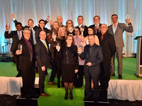 Several Ontario builders were honoured at the recent EnerQuality Awards 2015 in Toronto including Mattamy Homes, Jeffery Homes, Reid Heritage Homes and Fernbook Homes.