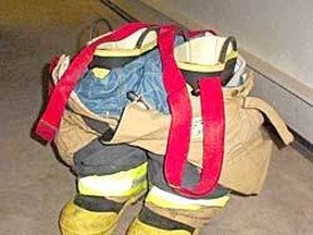 firefighter boots and pants