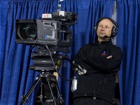 TSN cameraman Jim Young. (Errol McGihon, Ottawa Sun)