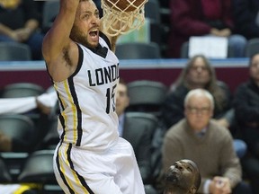 Garrett Williamson (shown) and Stephen Maxwell will be out of the London Lightning  lineup for extended periods. Maxwell will miss at least two weeks with a concussion and Williamson, who injured a hamstring, may not be back. (File photo)