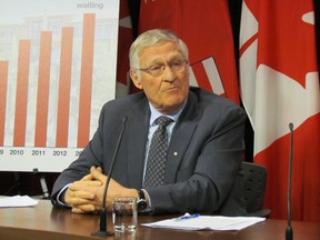 PC municipal affairs critic Ernie Hardeman was very critical Thursday of an audit of the provincial Housing Services Corporation. (FILE pic)