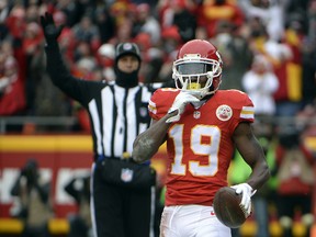 The NFL punished the Chiefs a full year after having made direct contact with Philadelphia free-agent-to-be Jeremy Maclin last March before free agency began. (John Rieger/USA TODAY Sports/Files)
