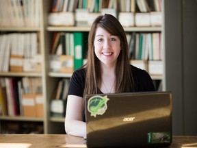 LOYALIST COLLEGE PHOTO
Danielle Sanderson graduated from Loyalist in the spring of 2015 and entered directly into the third year of the Bachelor of Science in Biology degree program at Trent University in the fall.