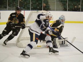 The Stony Plain Eagles and Midget AAA PAC-Saints are set for playoff action this weekend while the Spruce Grove Saints rest up. - Mitch Goldenberg, Reporter/Examiner