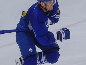 Milan Michalek of the Toronto Maple Leafs. (DAVE THOMAS/Toronto Sun files)
