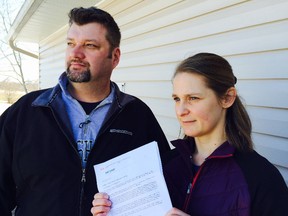 J.D. and Melanie Heffern received a letter from the NRC on Christmas Eve offering to test the Mississippi Mills couple's well water after trace amounts of toxic chemicals were found nearby.