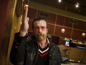 Singer of Eagles of Death Metal, Jesse Hughes, is pictured prior to their concert at Debaser Medis in Stockholm, Sweden, February 13, 2016. (REUTERS/Vilhelm Stokstad/TT News Agency)