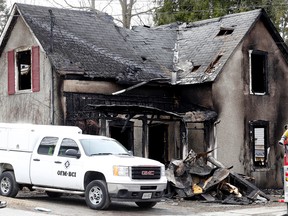 The house at 30 Main St., is shown here on on Sunday March 13, 2016 in Picton, Ont.
The home was heavily damaged by fire Saturday, March 12. The fire killed a 25-year-old man. 


Emily Mountney-Lessard/Belleville Intelligencer/Postmedia Network