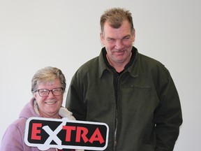 Lillian and Kenneth Taylor won $100,006 on a Feb. 13 Lotto 6/49 draw. (SUPPLIED PHOTO)