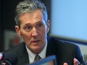 Progressive Conservative leader Brian Pallister is thought to be the best fiscal manager of the three party leaders, a new poll reveals. (Brian Donogh/Winnipeg Sun)