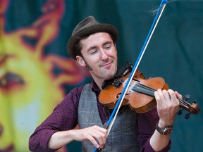 Prince Edward Island fiddler Gordie McKeeman returns to London, again under the Sunfest banner, to play Aeolian Hall in April. (DEREK RUTTAN, The London Free Press)
