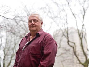 Hazelnut farmer Martin Hodgson lost all but 160 of his 5,000 trees at his farm east of Tillsonburg. (CRAIG GLOVER, The London Free Press)