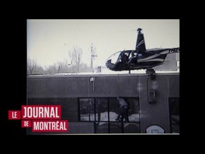 Camera footage obtained by the Journal de Montreal shows two convicts escaping from the St-Jerome Detention Centre in March 2013. (JOURNAL DE MONTREAL)