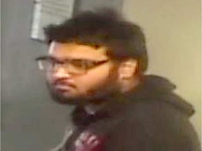 The Ottawa Police Service is seeking the public's assistance in identifying a male suspect involved in a residential theft in the 1300 block of Meadowlands Drive. PHOTO SUPPLIED / OTTAWA POLICE SERVICE