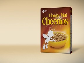 Honey Nut Cheerios' mascot is missing for the cereal company's “Bring Back The Bees” campaign in Canada