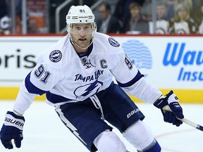 Lightning captain Steven Stamkos' focus is on the NHL season, and not his contract status this summer. (Kevin King/Postmedia Network)