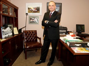 Emily Mountney-Lessard/The Intelligencer
Local lawyer John Wonnacott is shown here in his Belleville office. He's leaving the Kafka, Kort law office after nearly 20 years with the firm and moving his practice to Trenton.