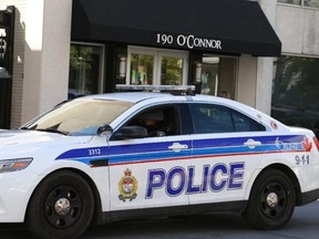 Ottawa police cruiser. JEAN LEVAC / OTTAWA CITIZEN