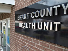 Brant County Health Unit. (Brian Thompson/Brantford Expositor)