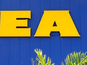 This June 3, 2015, file photo, shows an IKEA store in Miami. IKEA Canada has received three reports that one brand of table and floor lamps may cause electrical shocks. THE CANADIAN PRESS/AP Photo/Alan Diaz