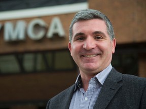 As new chief executive of the YMCA of Western Ontario, Andrew Lockie will oversee a growing organization that boasts an annual revenue of $34 million. (MIKE HENSEN, The London Free Press)