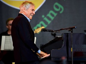 Burt Bacharach performs at the Glastonbury Festival in 2015. "Magic Moments," a tribute show to songwriters Bacharach and Hal David, will be held Saturday night at the RCHA Club. (Dylan Martinez/Reuters)
