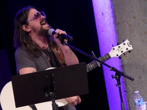 Shooter Jennings performs during the Nikki Mitchell Foundation: An Intimate Celebration at Country Music Hall of Fame and Museum on April 1, 2015 in Nashville, Tennessee. Rick Diamond/Getty Images/AFP