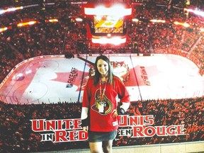 Loyalist College Photo
Melinda Mousseau, Loyalist College Sports and Entertainment Sales and Marketing student, has been working with the Ottawa Senators as part of her schooling.