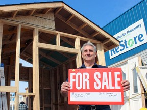 Gary Lees, Habitat for Humanity's ReStore Acting Manager and Procurement, in Kingston. (Steph Crosier/The Whig-Standard)