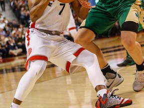 The Boston Celtics had no answers for Raptors all-star point guard Kyle Lowry on Friday. Dave Thomas/Toronto Sun
