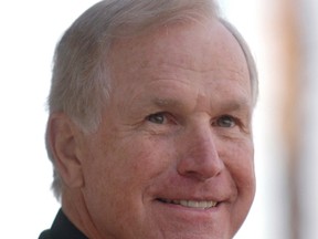 Actor Wayne Rogers attends the unveiling of his star on the Hollywood Walk of Fame in Hollywood in this December 13, 2005 file photo. REUTERS/Phil McCarten/Files