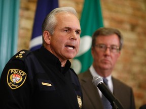 Chief Charles Bordeleau’s open letter began a week of headlines for the force that was capped off Friday when the police union called for the resignation of police board chair Coun. Eli El-Chantiry. (David Kawai)